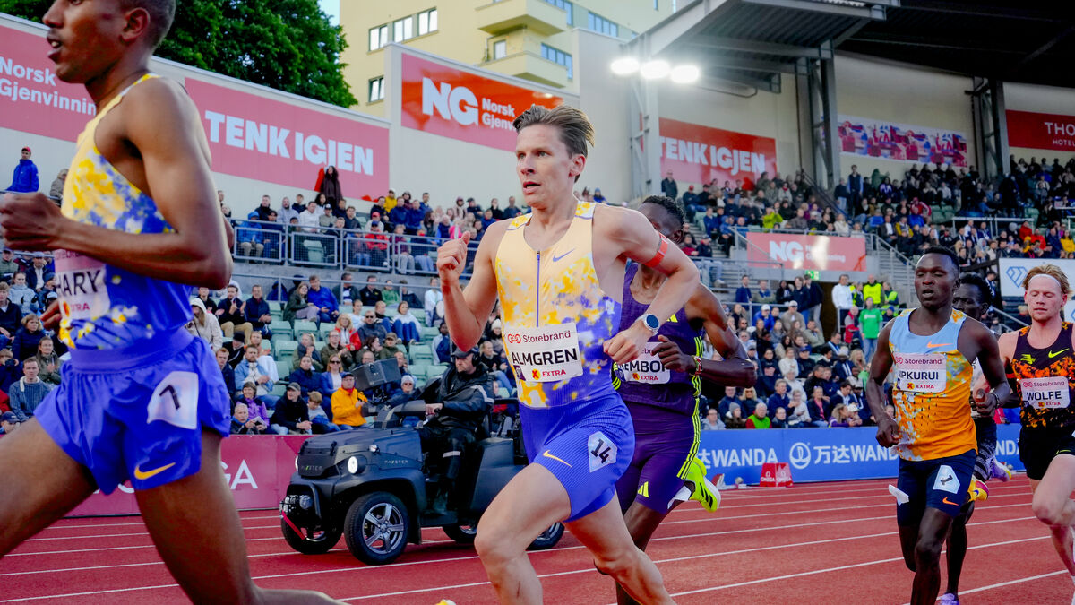 After tough races, Andreas Almgren on the podium in Oslo