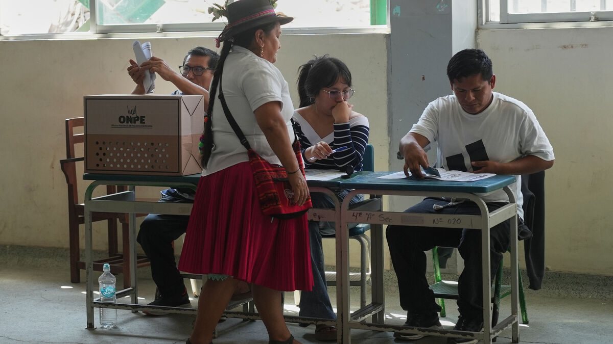The far right takes the lead over the enemy of the left in Peru