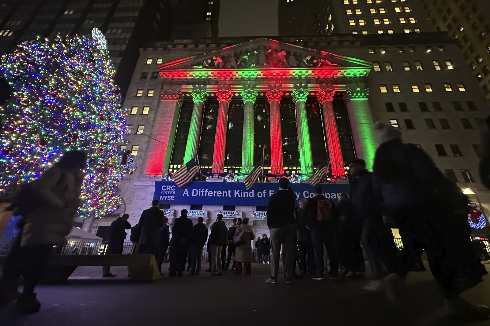 Upwards in Christmas Sales on Wall Street