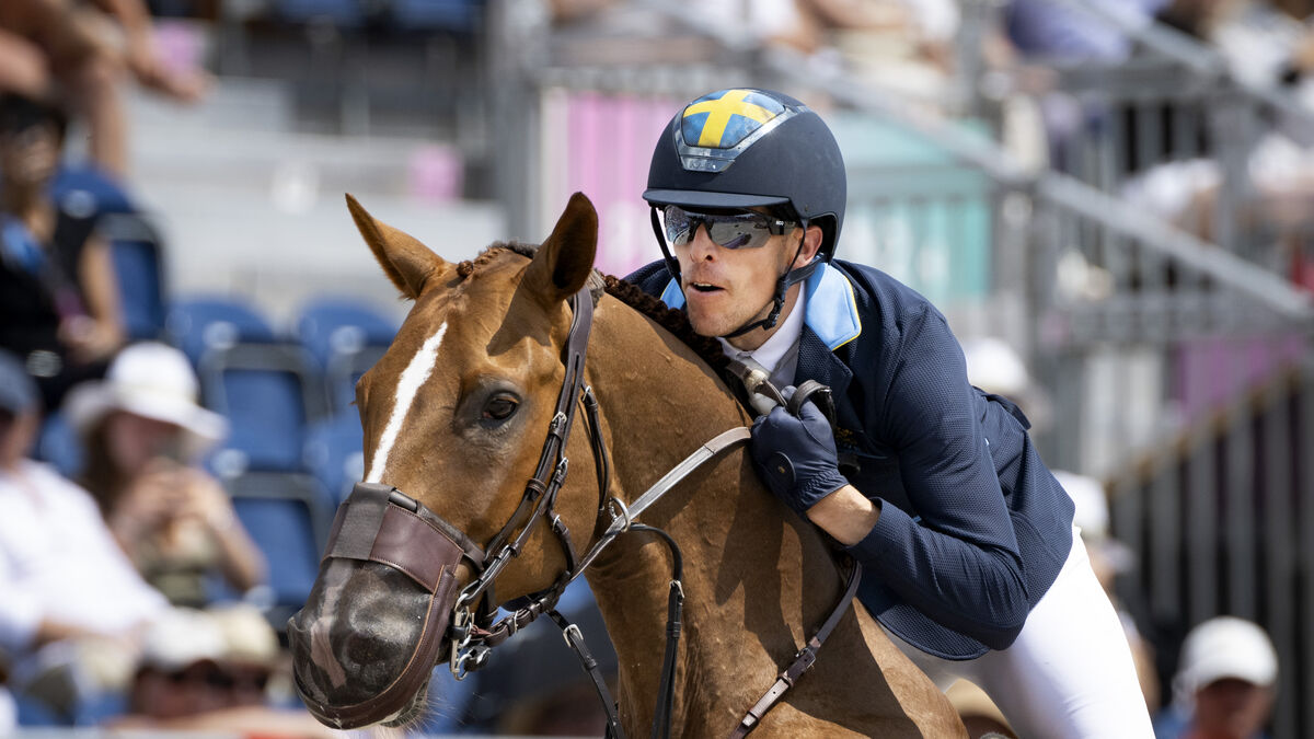 The star horse King Edward competes again - a phenomenon, Henrik von Eckermann says