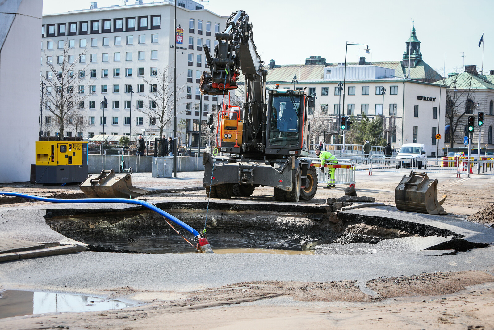 Jönköping Water Leak Spurs Repair
