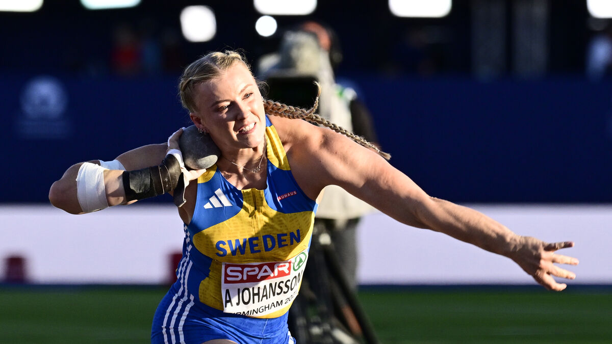 Blue-yellow shot put disappointment at European Championships as Roos finishes fourth and Johansson exits early