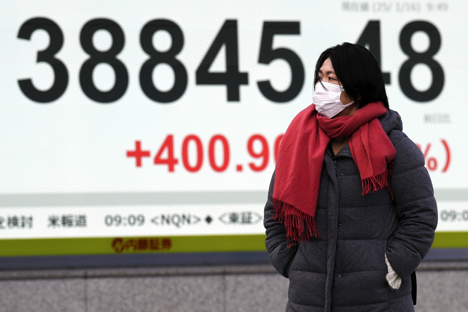 Bright mood on Asian stock