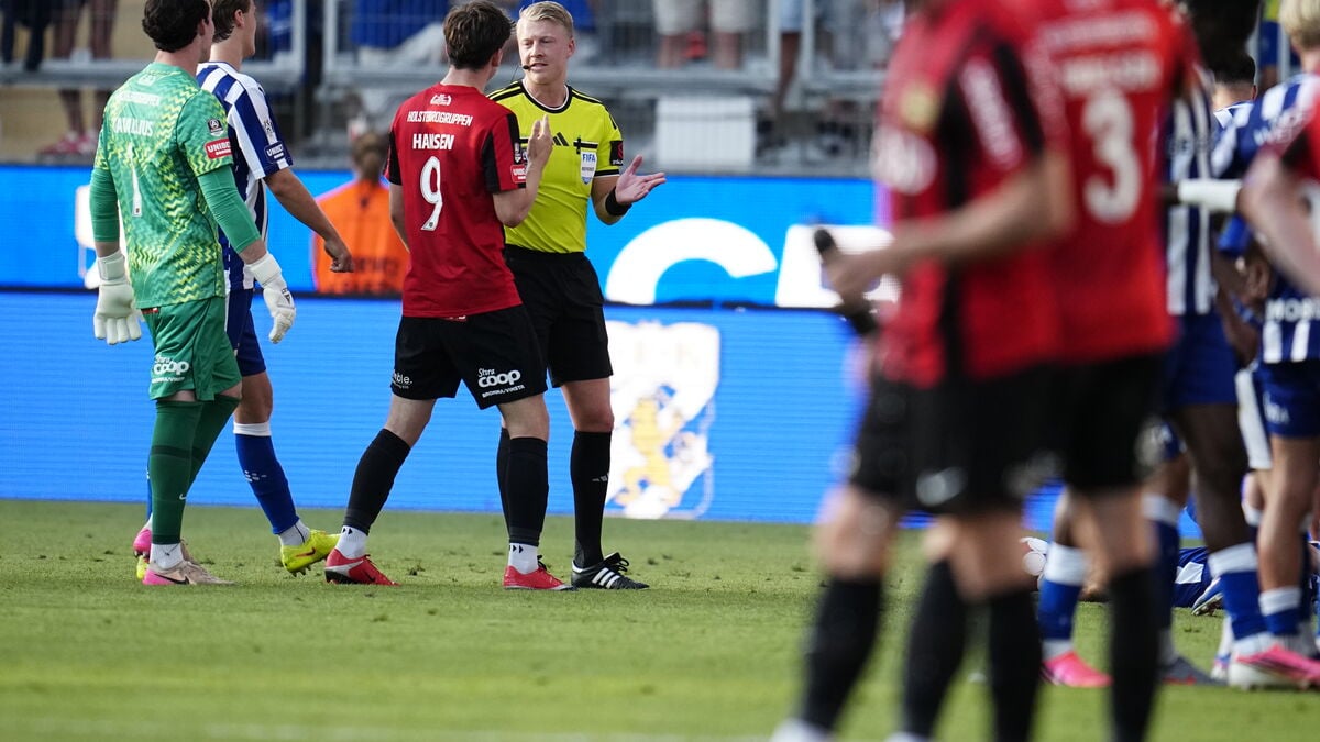 Brommapojkarna's Mads Kristian Hansen suspended for three matches after kicking Noah Tolf in the stomach