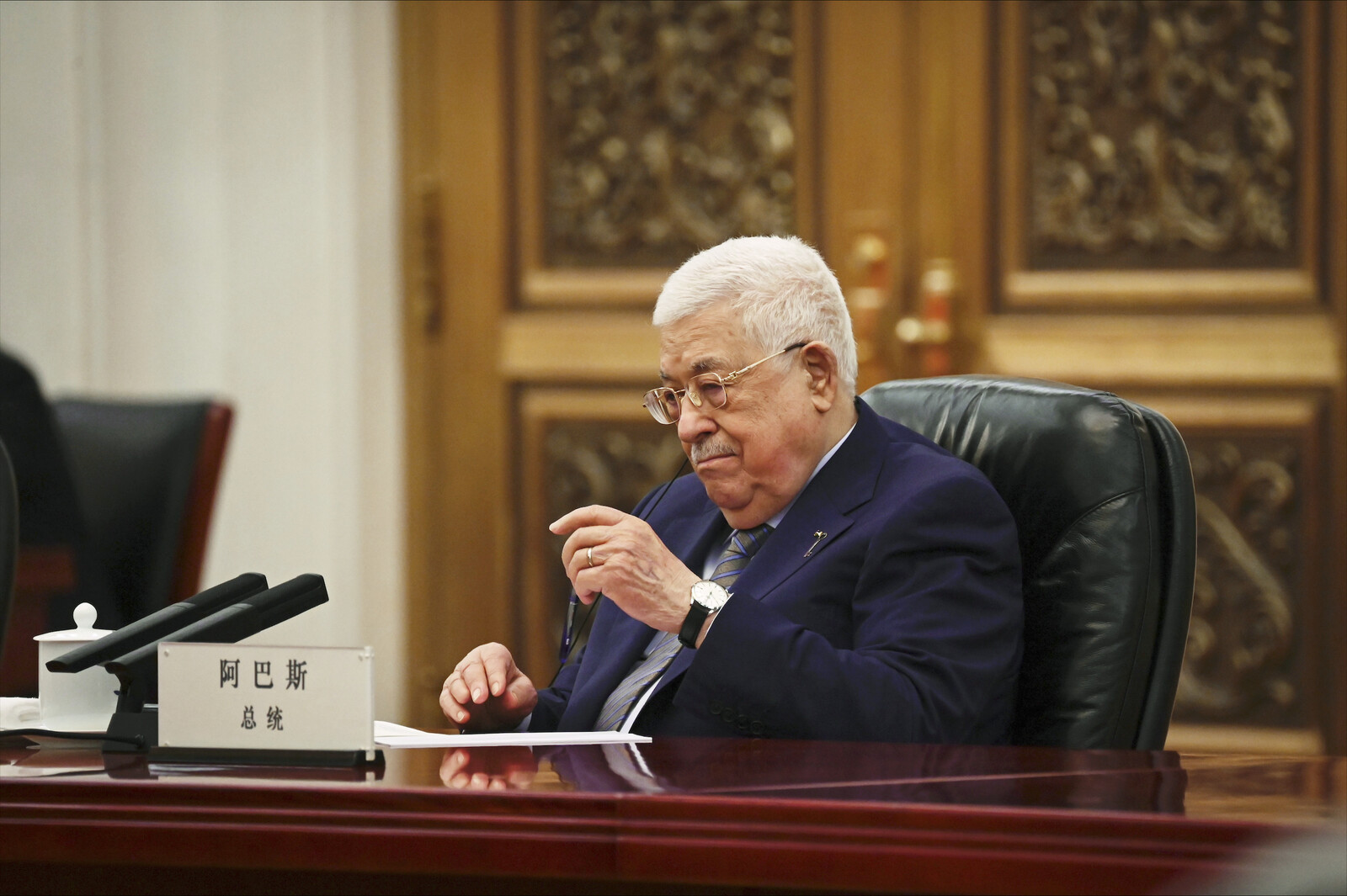 Abbas congratulates and hopes for