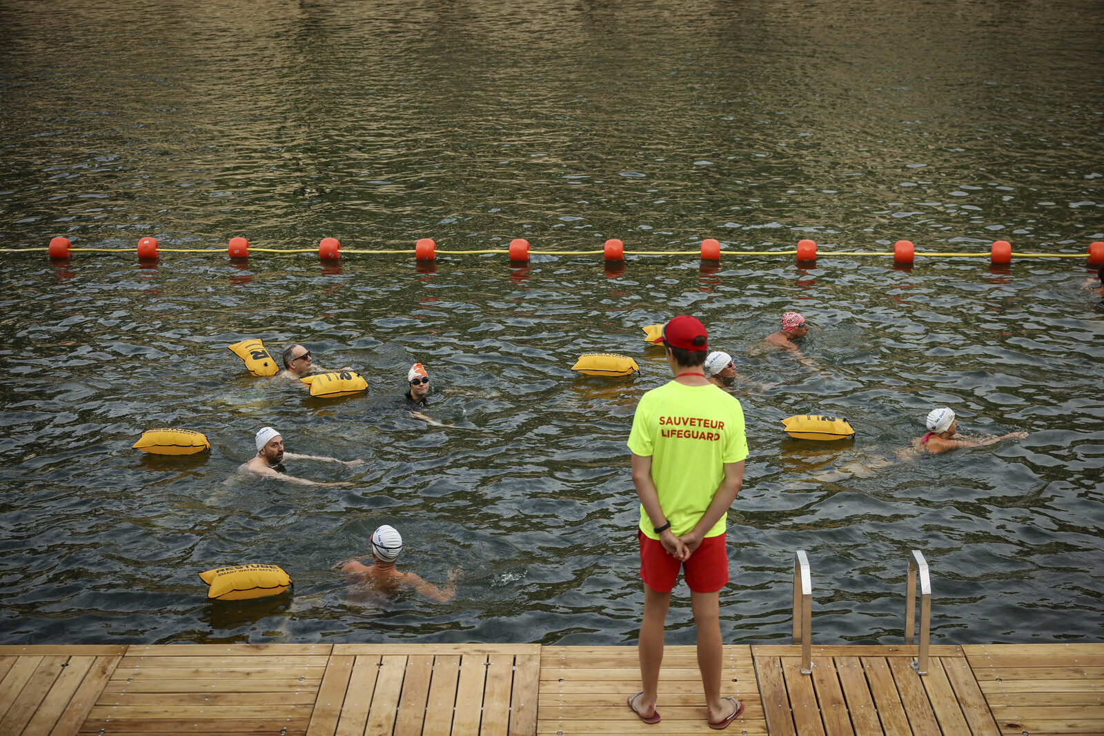 Swimming in the Seine Now