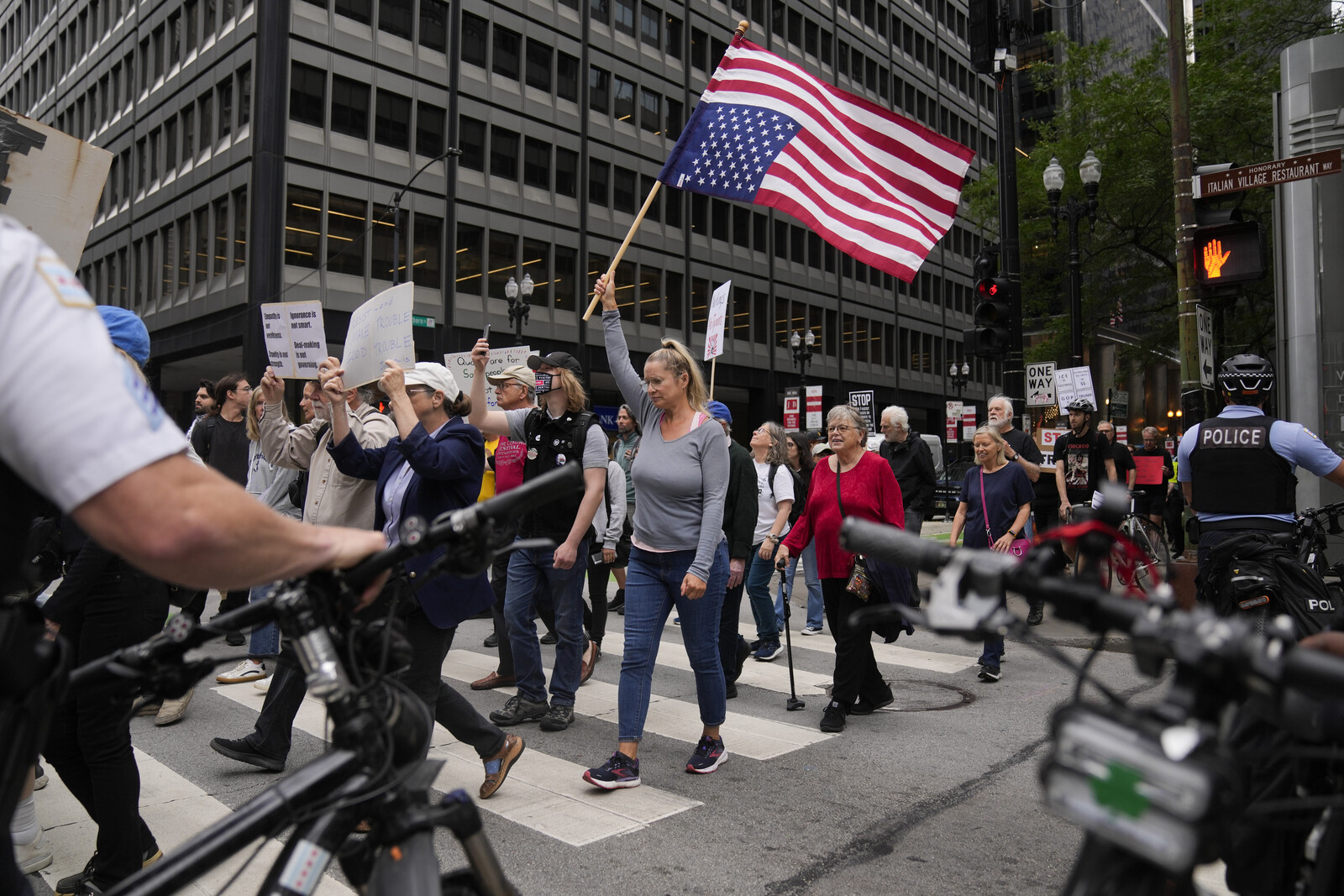 Protests Against Trump Policies Spread