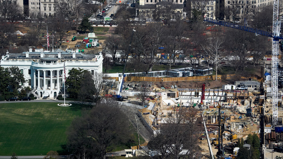 Trump's White House prestige building