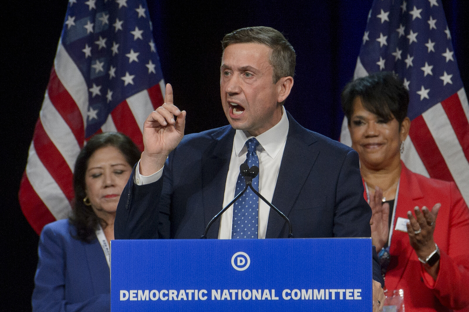 The Democrats' new leader: Up to fight