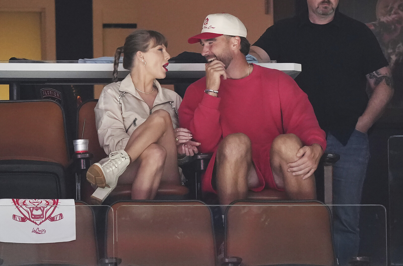Massive Ice Hockey Drama Unfolds Before Taylor Swift