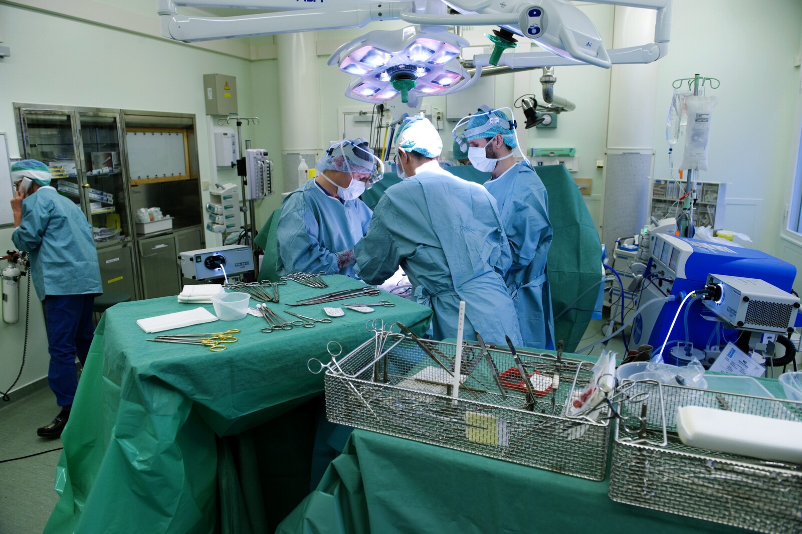 Metal object in the stomach