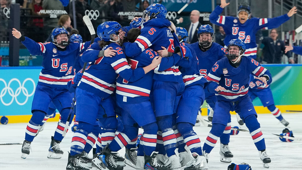 USA wins women's Olympic ice
