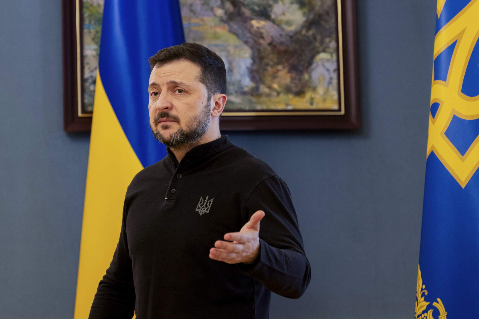 Zelensky positive - but wants to talk to Trump