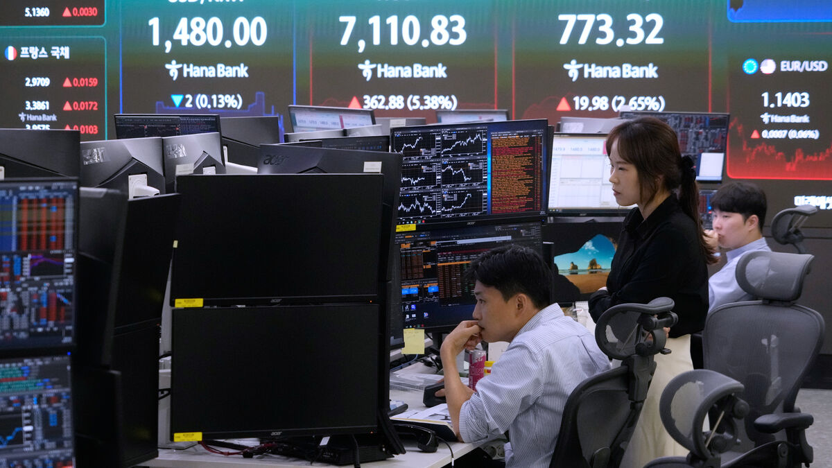Asian stock markets rise as Kospi leads gains in volatile trading