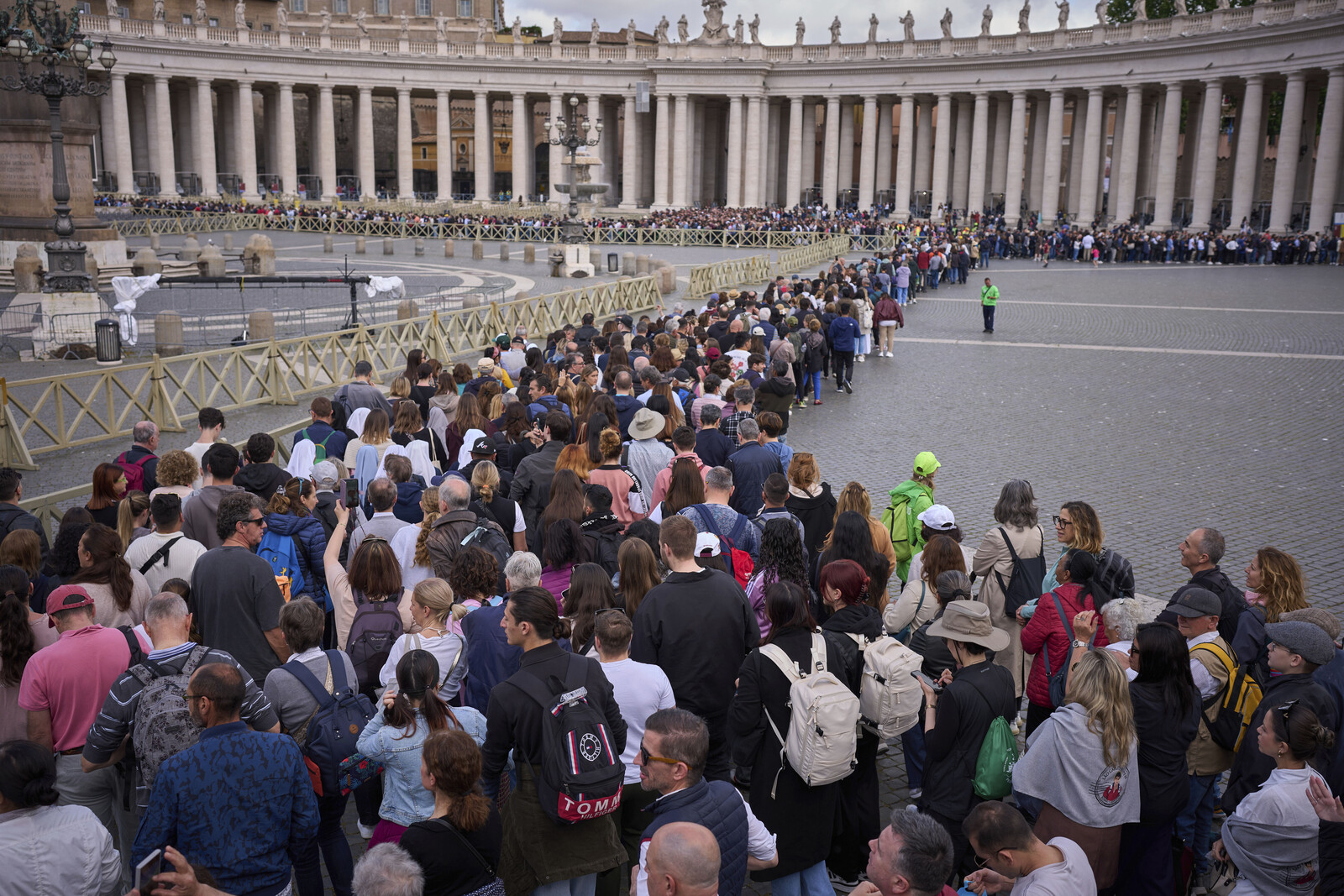 Rome Security Tightens with Fighter