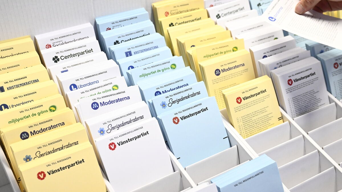 Almost one million people have voted early, up 40% from 2022 in Sweden