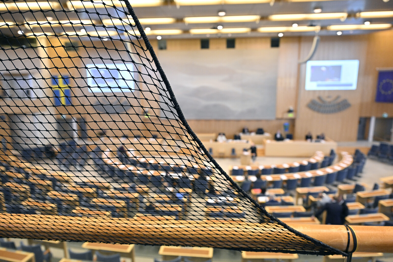 Police strengthen security during parliamentary