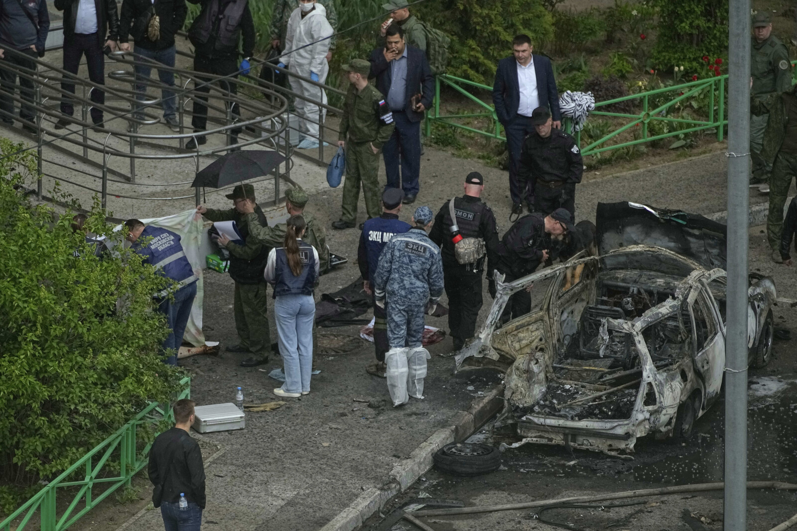 Russian General Dies in Car Bomb Attack Near Moscow