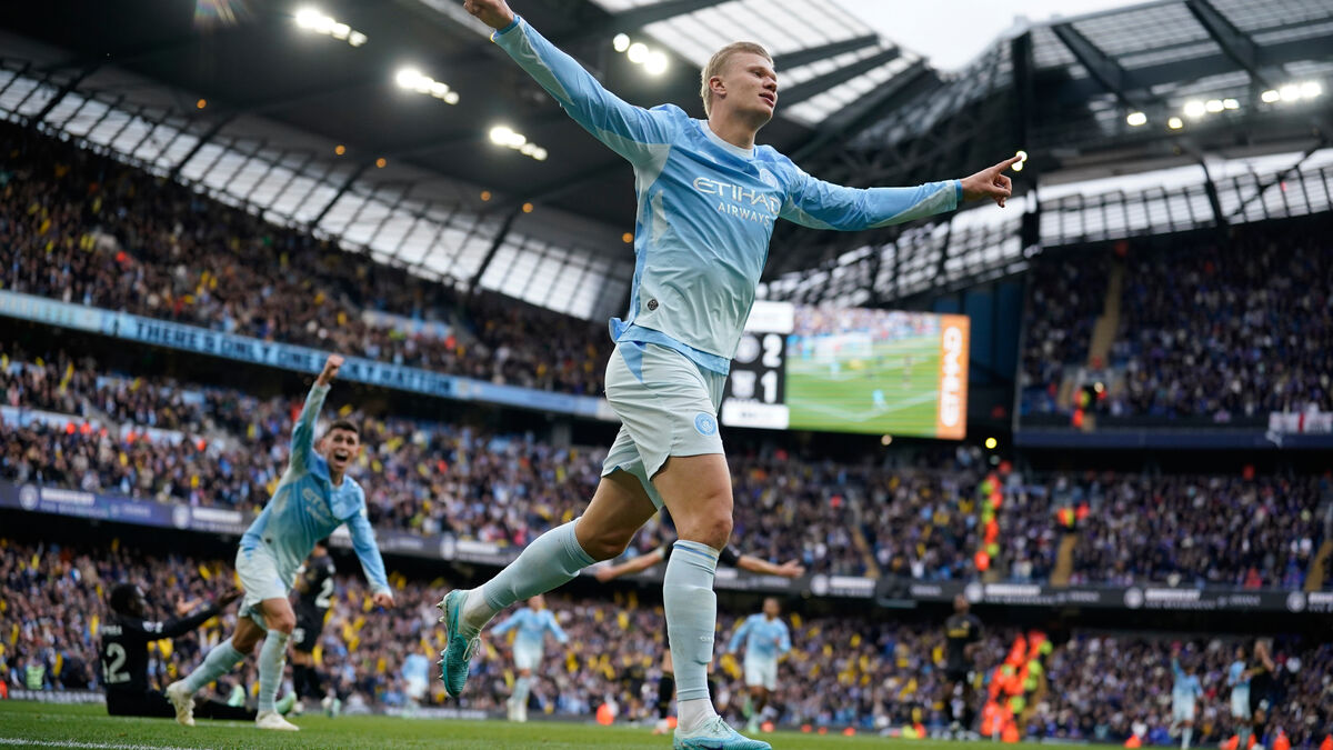 Manchester City Beat Ipswich 3-2