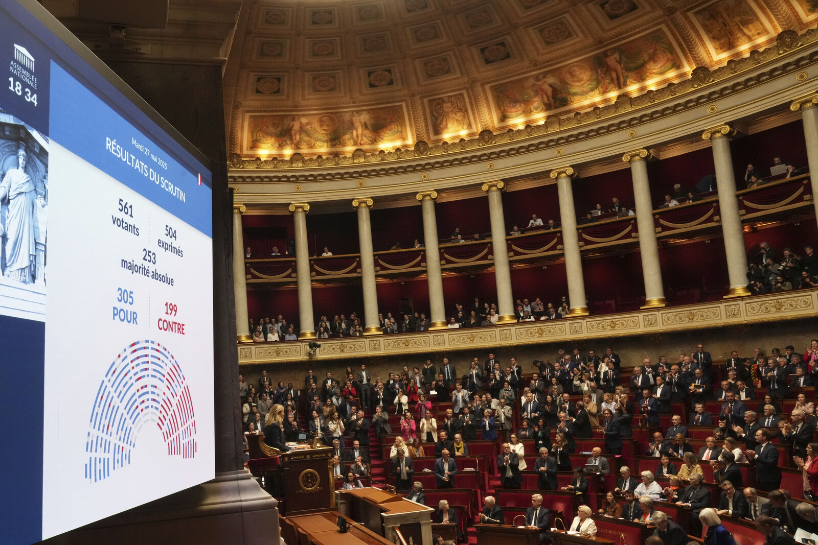 French Lower House Passes Initial