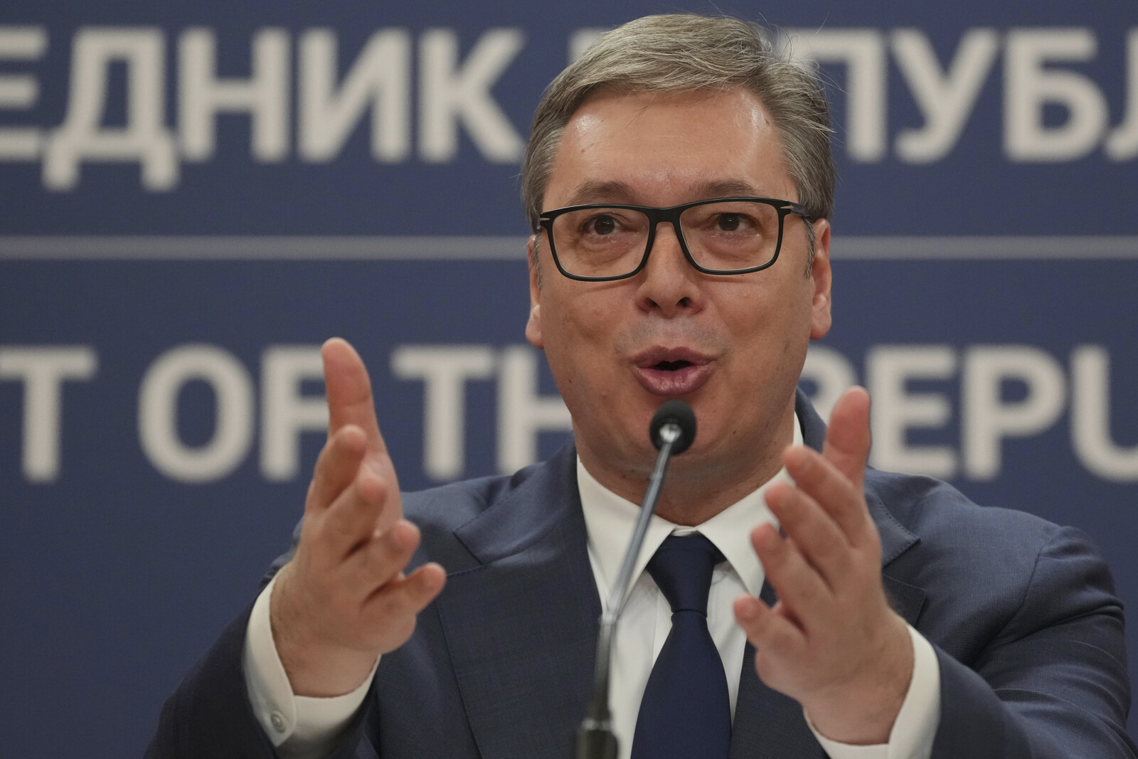 Serbian President Vucic Returns Home After Health Scare in USA