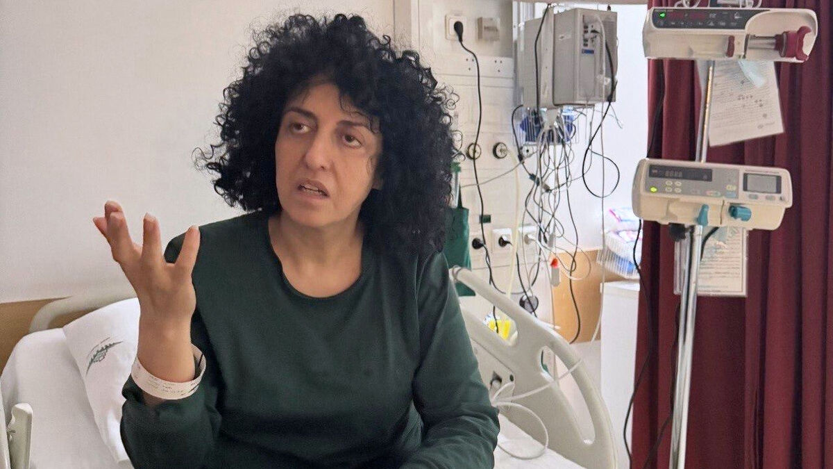 Nobel Peace Prize laureate Narges