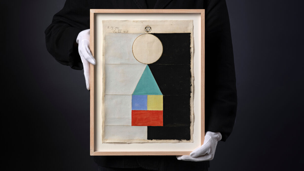 Hilma af Klint Abstract Painting