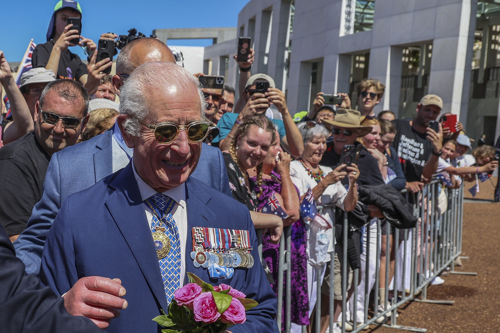King Charles Heckled in Australia