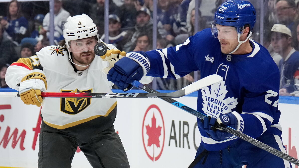 Points for Andersson in Vegas debut, on his toes