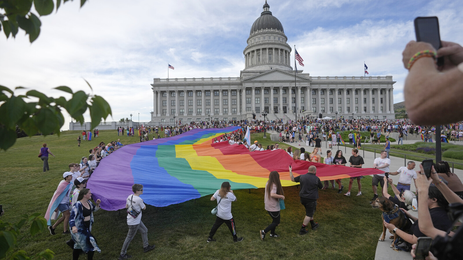 Utah Enacts Ban on Rainbow Flags in Schools and Government Buildings