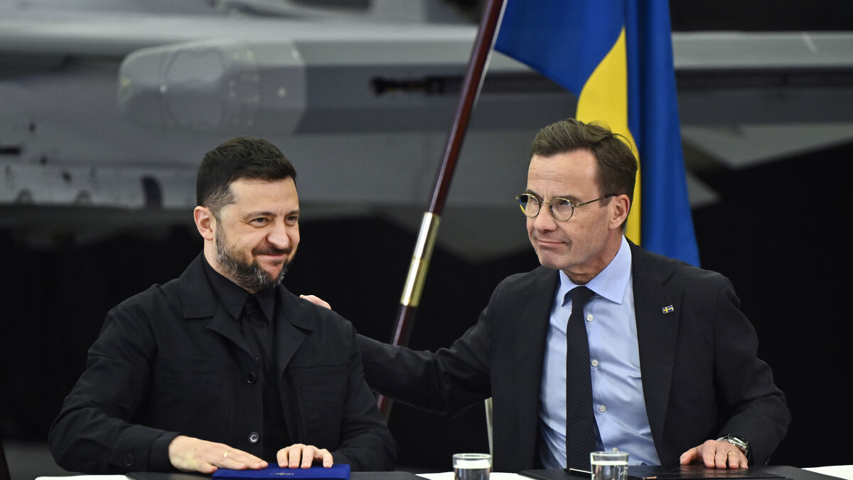 Trolls spread Russian propaganda during Zelensky's visit to Saab in Linköping