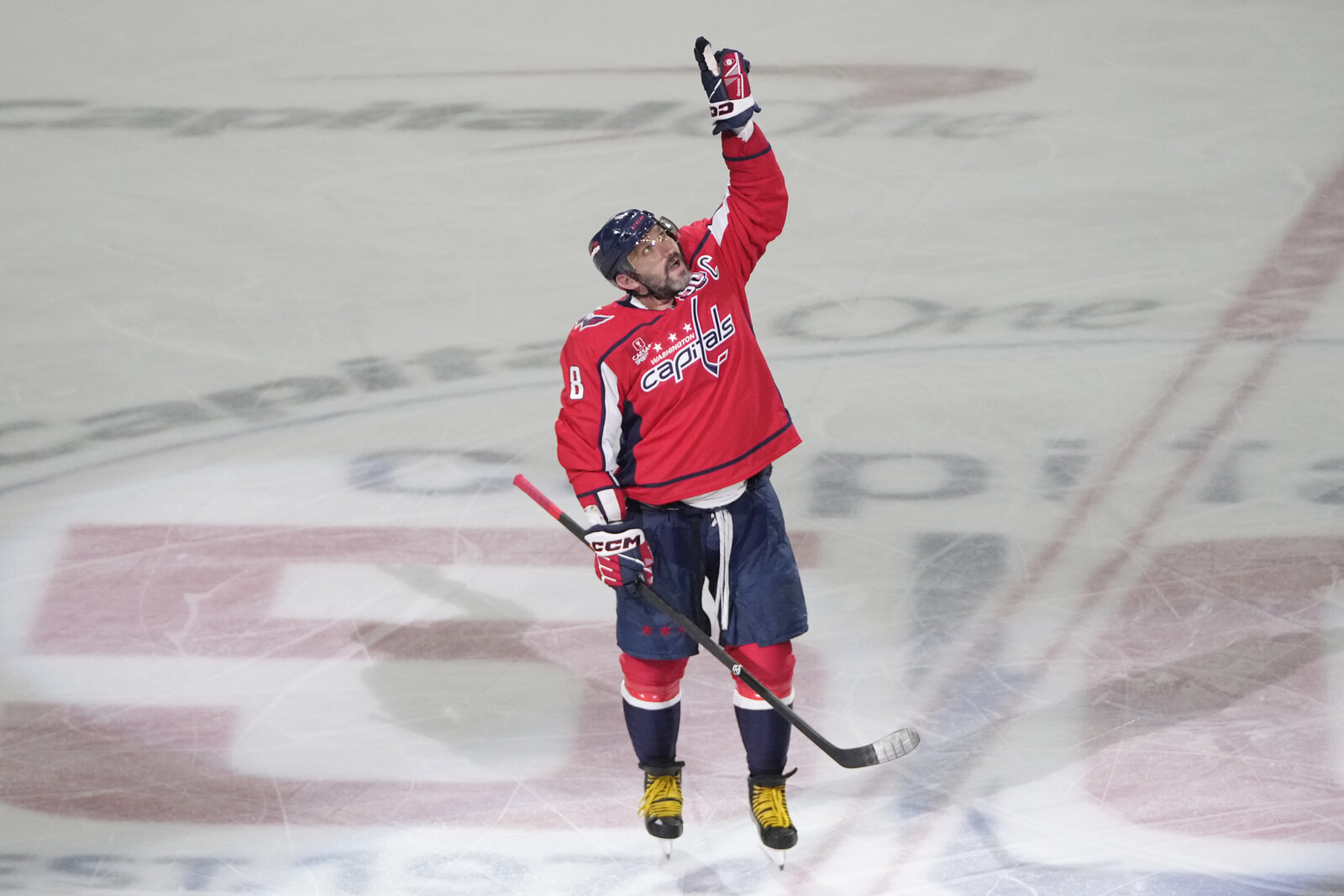 Ovechkin Ties Gretzky's NHL Goal