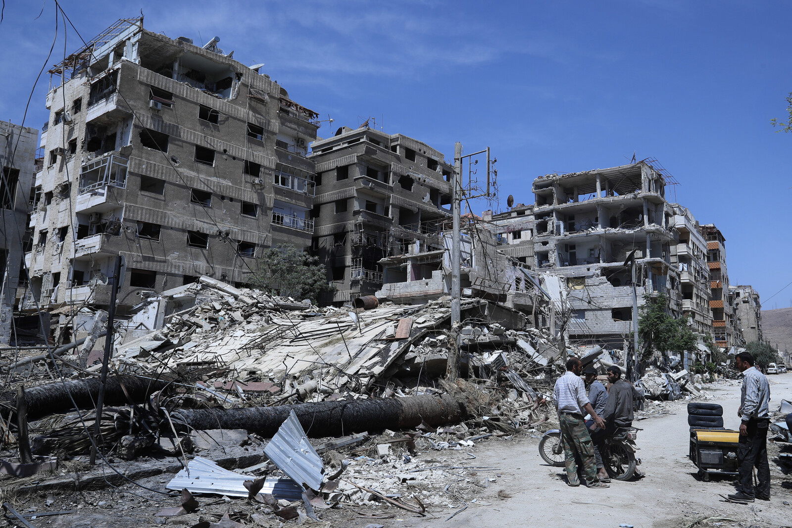 Healthcare workers were forced to lie about chemical weapons attack