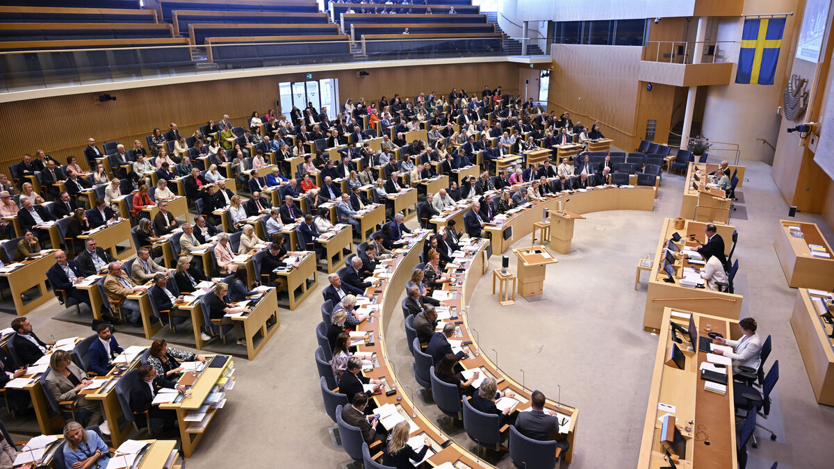 The Riksdag convened this weekend,