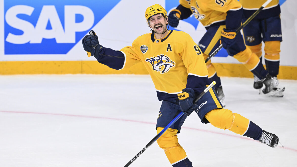 Forsberg scores as Nashville turns