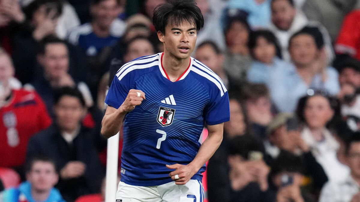 Japan's star Kaoru Mitoma misses this summer's World Cup