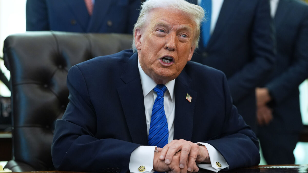 Trump says Iran is talking