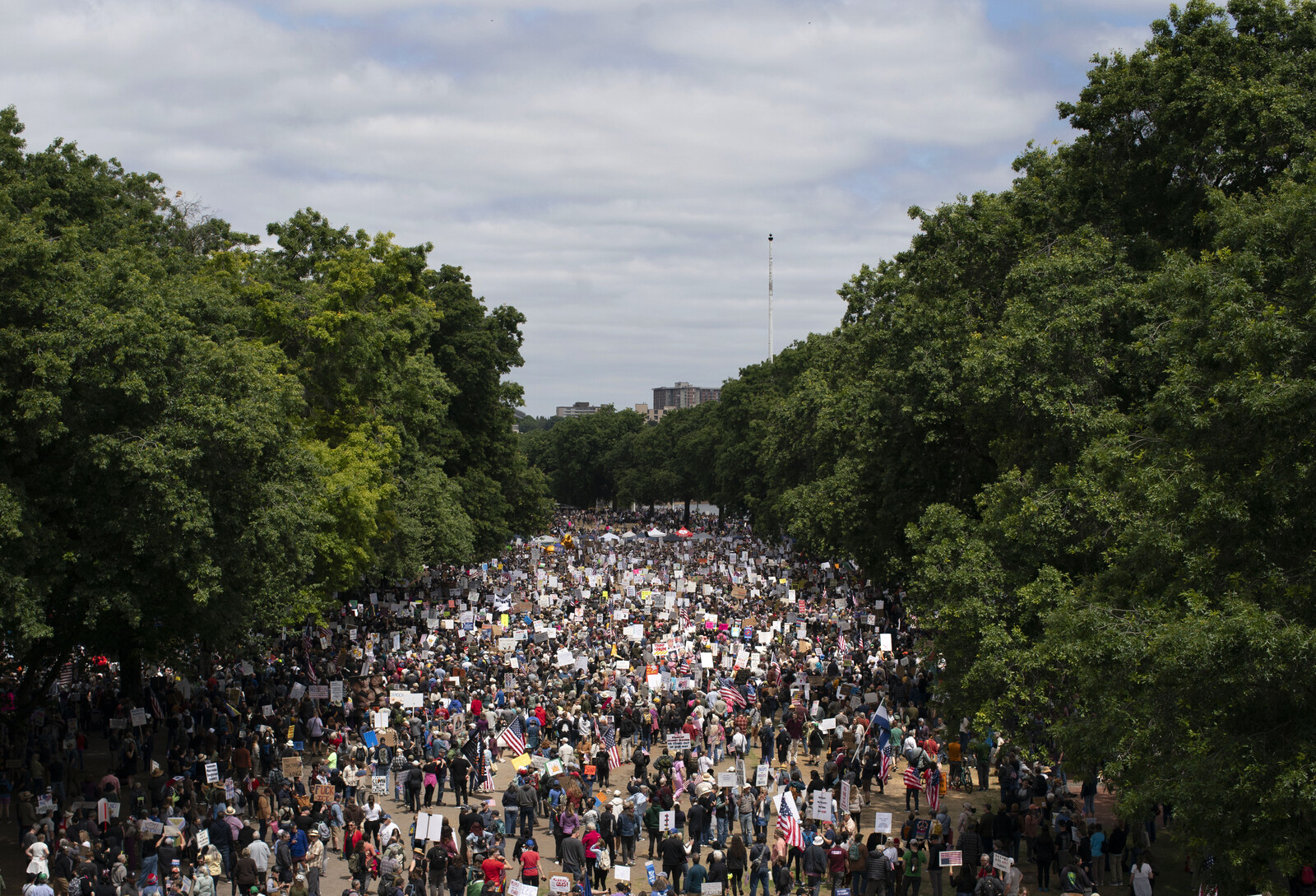 Nationwide Protests Erupt Against Trump Administration