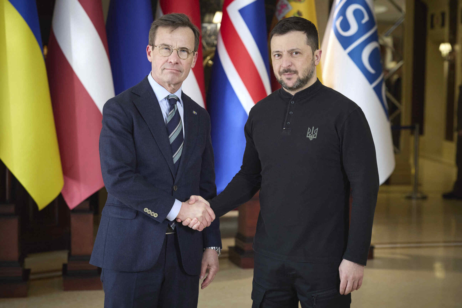 Kristersson and Zelenskyj Discuss Ukraine Support and Cooperation