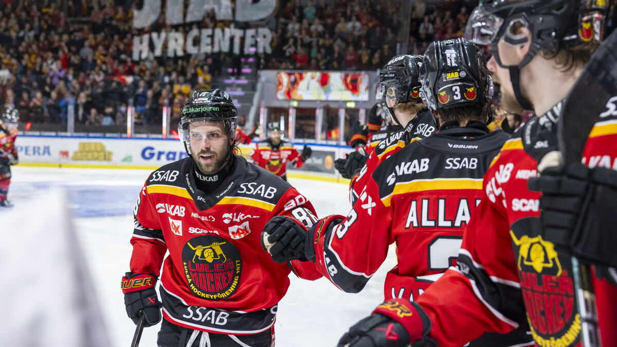 Luleå won a marathon match,