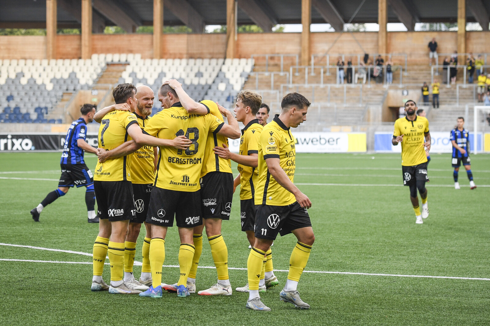 Mjällby Tops League After Stroud's Key Performance Against Sirius