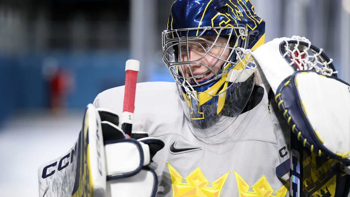 Successful goalkeeper Ebba Svensson Träff: