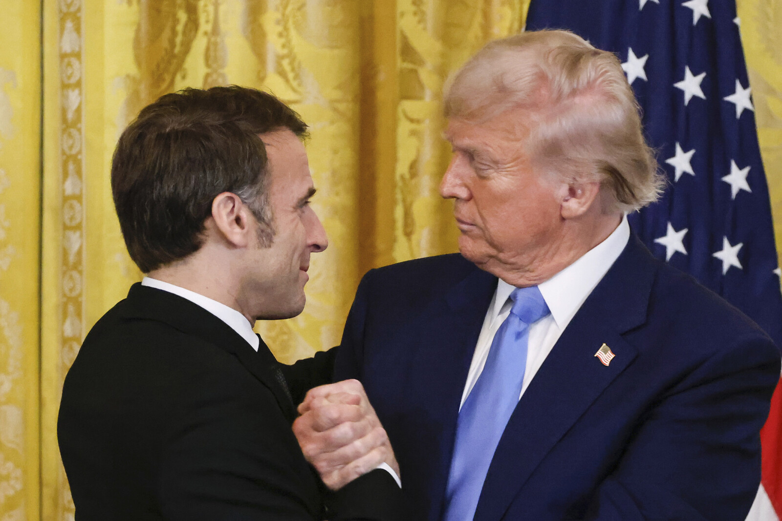 Extra Top Meeting After Macron's US Trip