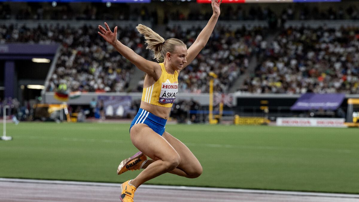 Maja Åskag breaks personal best