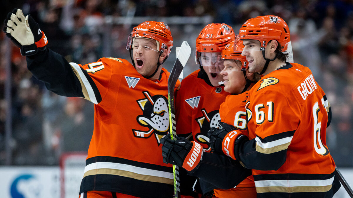 Five Swedish points as Anaheim won the goal battle