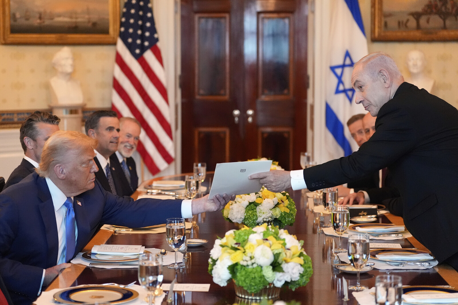 Netanyahu Nominates Trump for Nobel