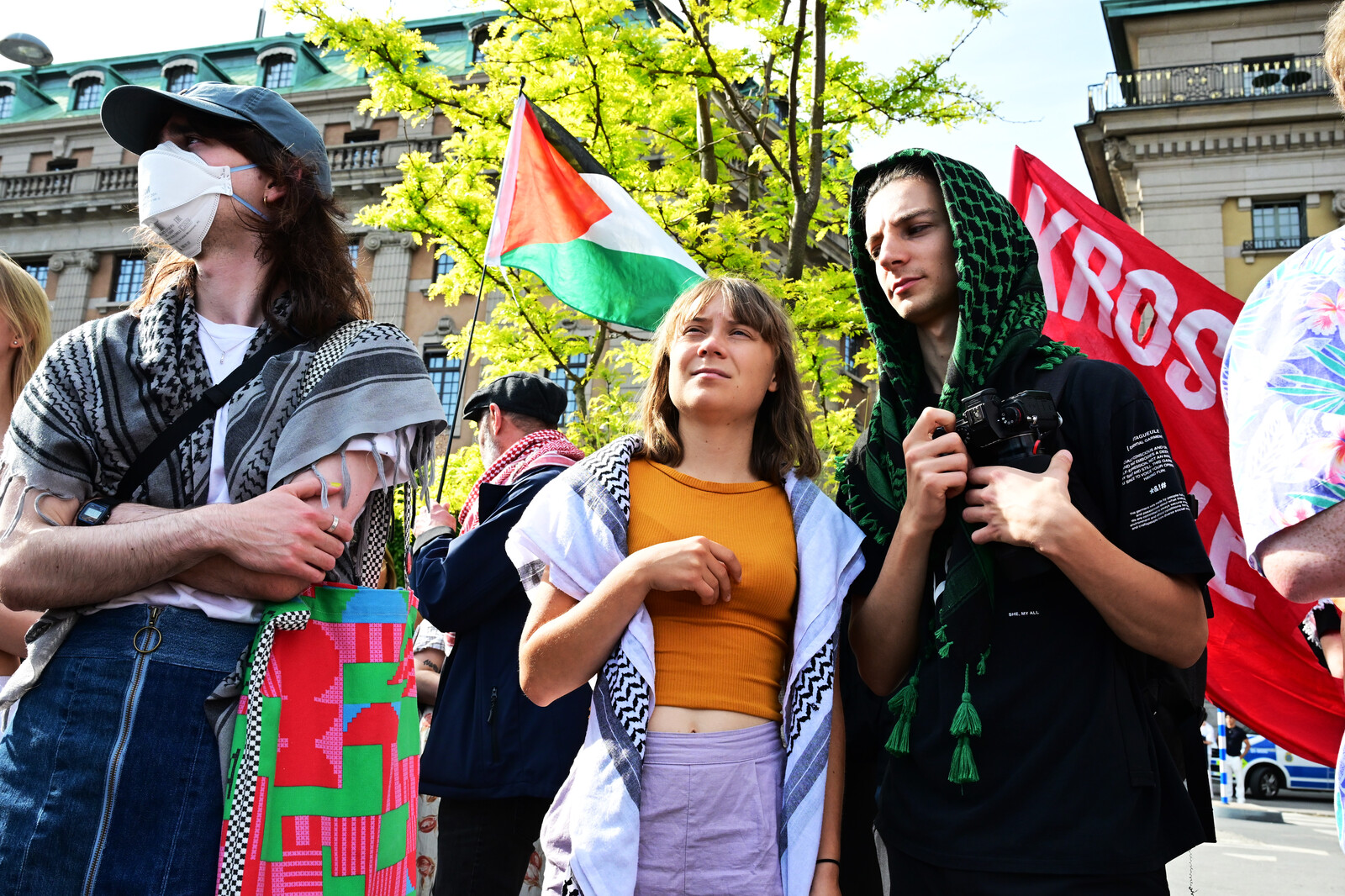 Greta Thunberg Joins Stockholm Protest