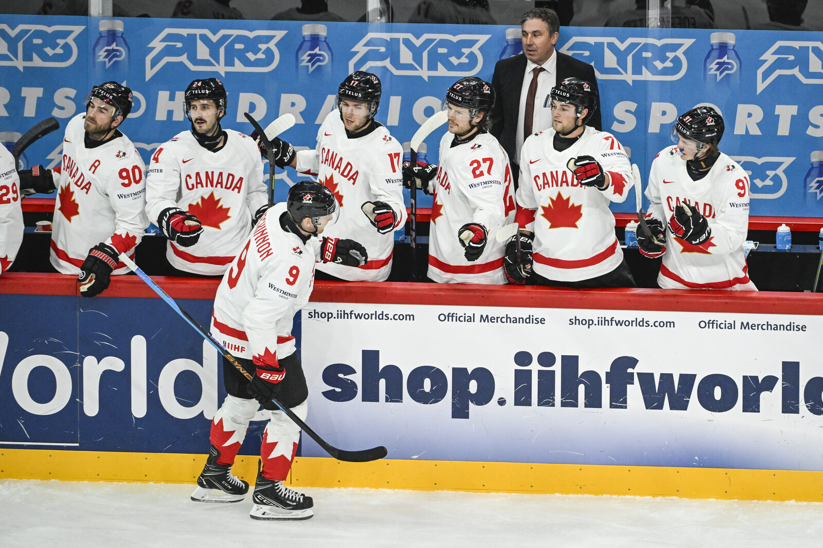 Nathan MacKinnon Shines as Canada Defeats Slovenia 4-0 in World Championship Opener