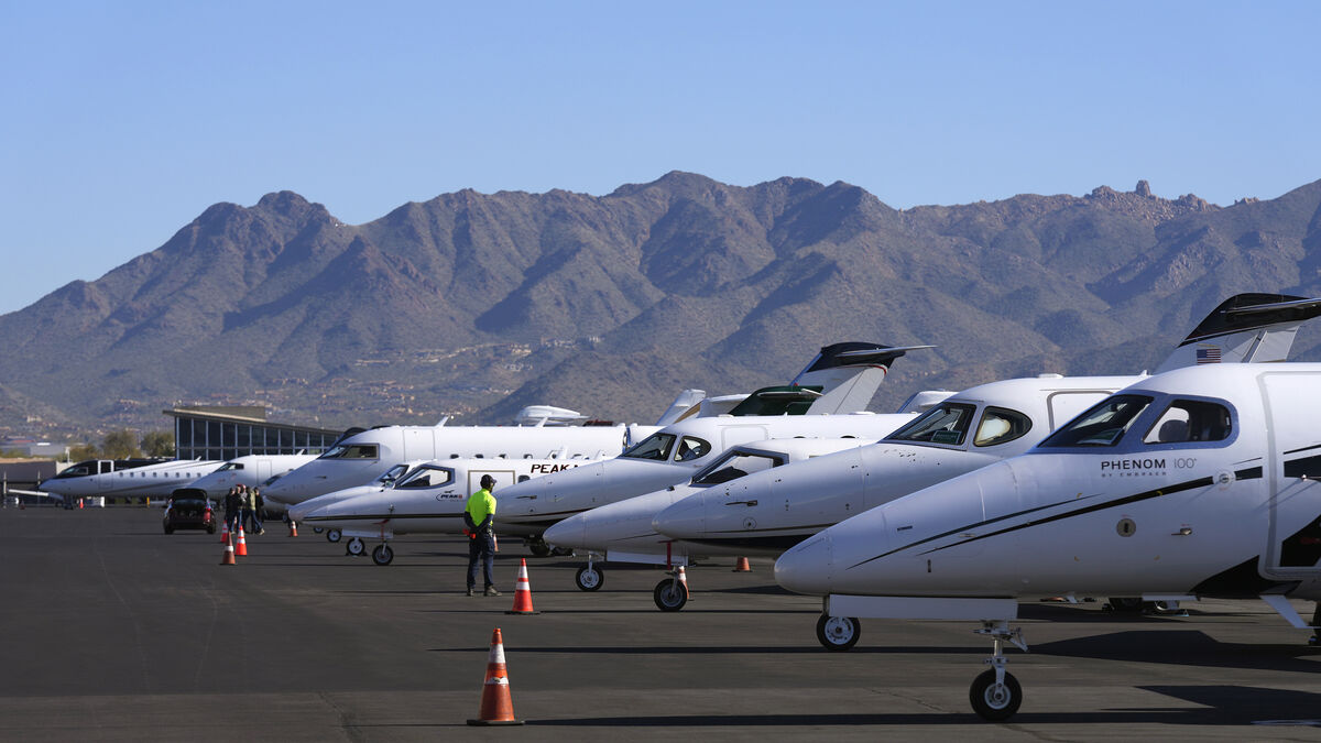 8,500 Private Flights Took Off