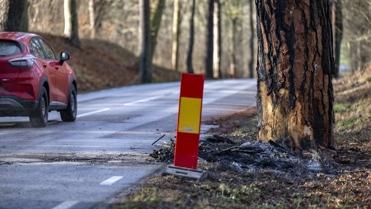 Police Warn of Slippery Roads